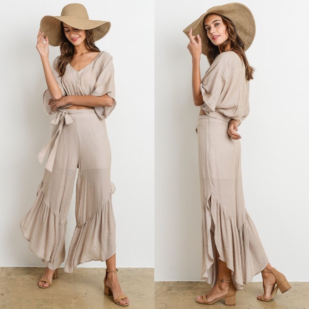 Boho Top + Pants Set - Picture 2 of 5